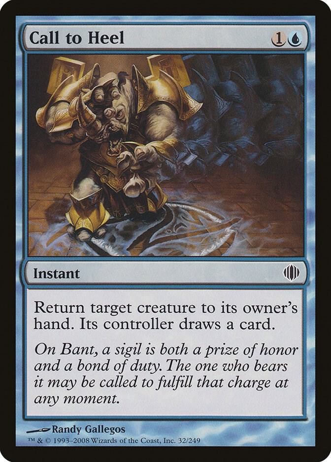 Call to Heel 32/249 (Shards of Alara)  - Foil | Good Games Morley