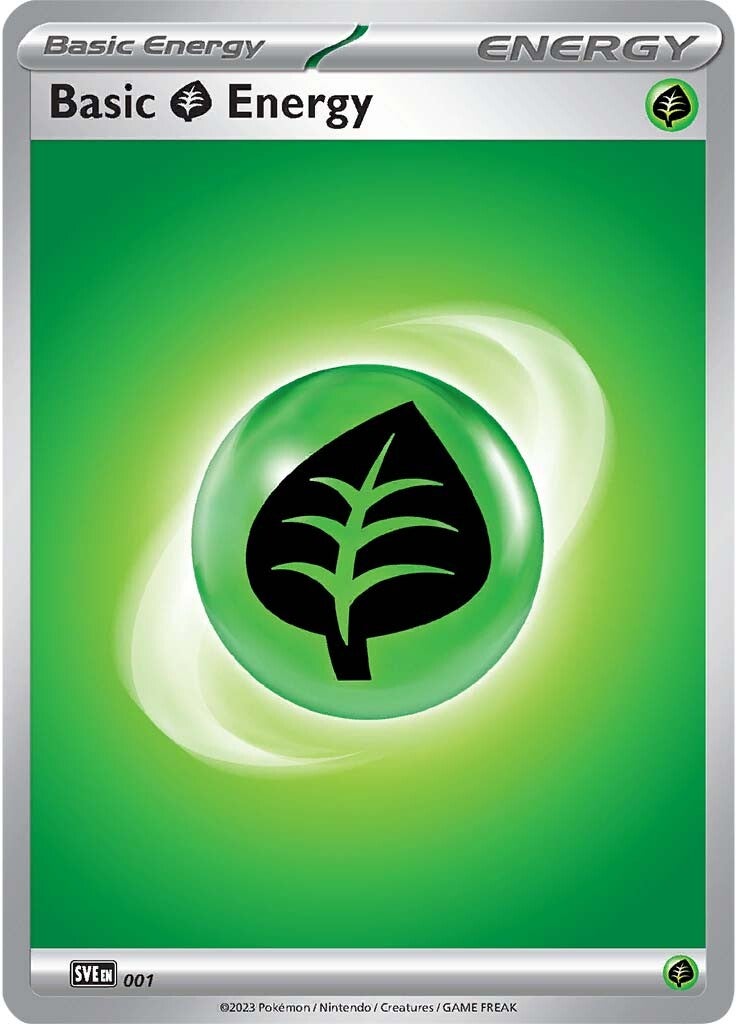 Grass Energy (001) [Scarlet & Violet: Base Set] | Good Games Morley