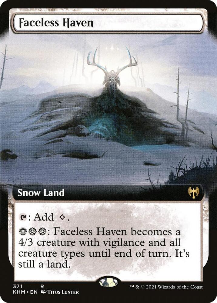 Faceless Haven 371/285 (Kaldheim)  - Extended Art Foil | Good Games Morley