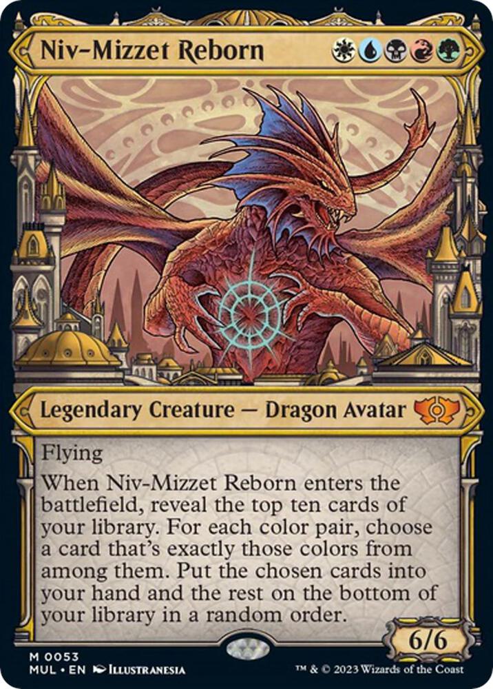 Niv-Mizzet, Reborn 53/65 (March of the Machine: Multiverse Legends)  - Showcase | Good Games Morley