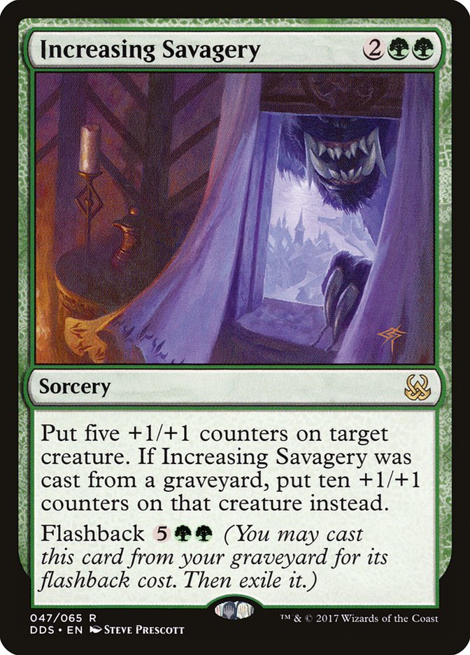 Increasing Savagery 47/65 (Duel Decks: Mind vs. Might)  | Good Games Morley
