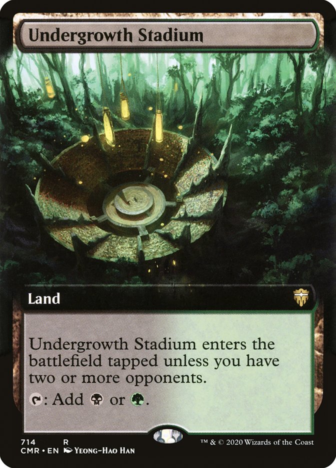 Undergrowth Stadium (Extended Art) [Commander Legends] | Good Games Morley