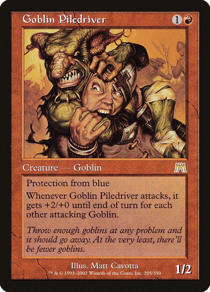 Goblin Piledriver 205/350 (Onslaught)  | Good Games Morley
