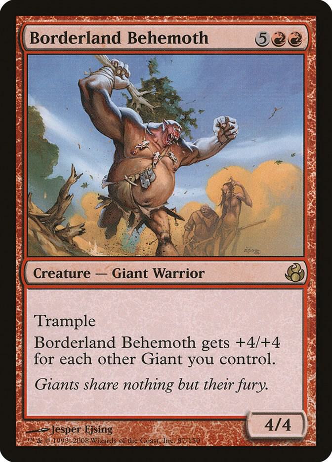 Borderland Behemoth 87/150 (Morningtide)  - Foil | Good Games Morley