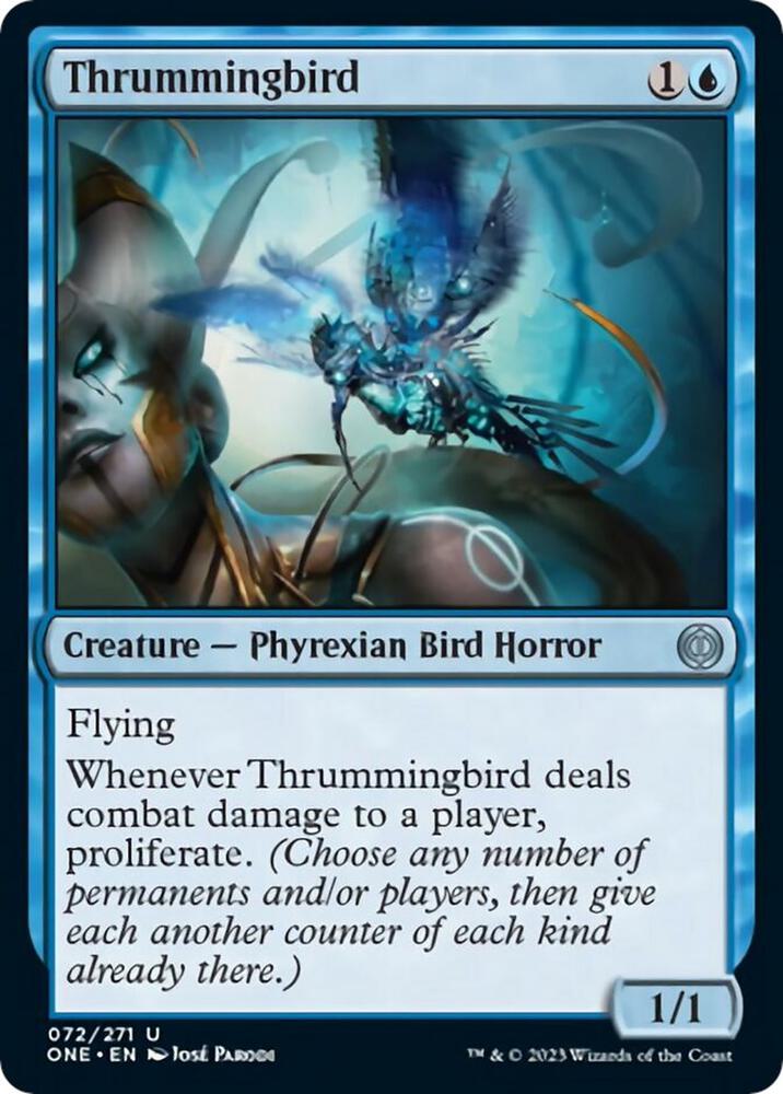 Thrummingbird 72 (Phyrexia: All Will Be One)  | Good Games Morley