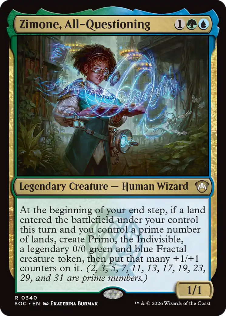 Zimone, All-Questioning [Secrets of Strixhaven Commander] | Good Games Morley