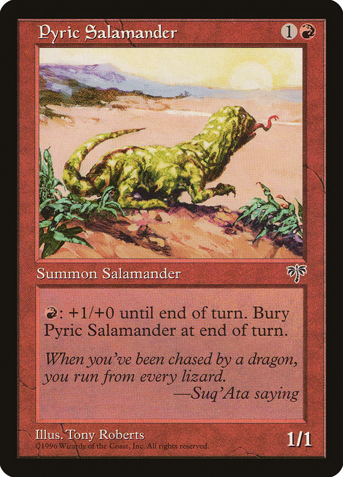 Pyric Salamander 187/350 (Mirage)  | Good Games Morley