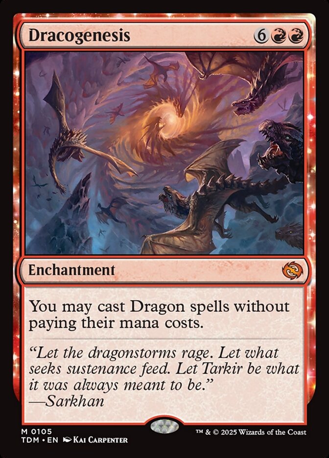 Dracogenesis 105 (Tarkir: Dragonstorm)  | Good Games Morley
