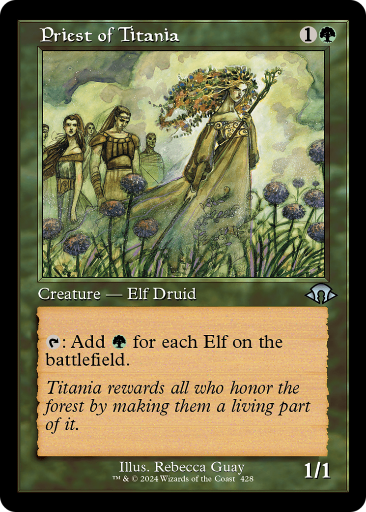 Priest of Titania (Retro) [Modern Horizons 3] | Good Games Morley