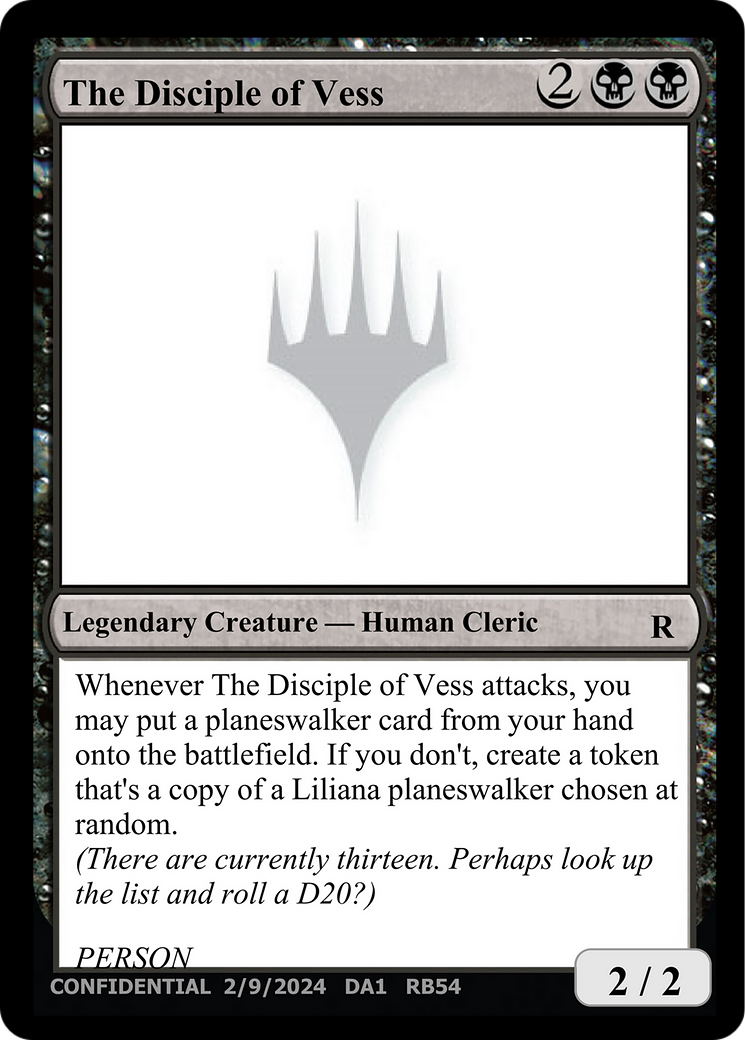 The Disciple of Vess [Unknown Event] | Good Games Morley