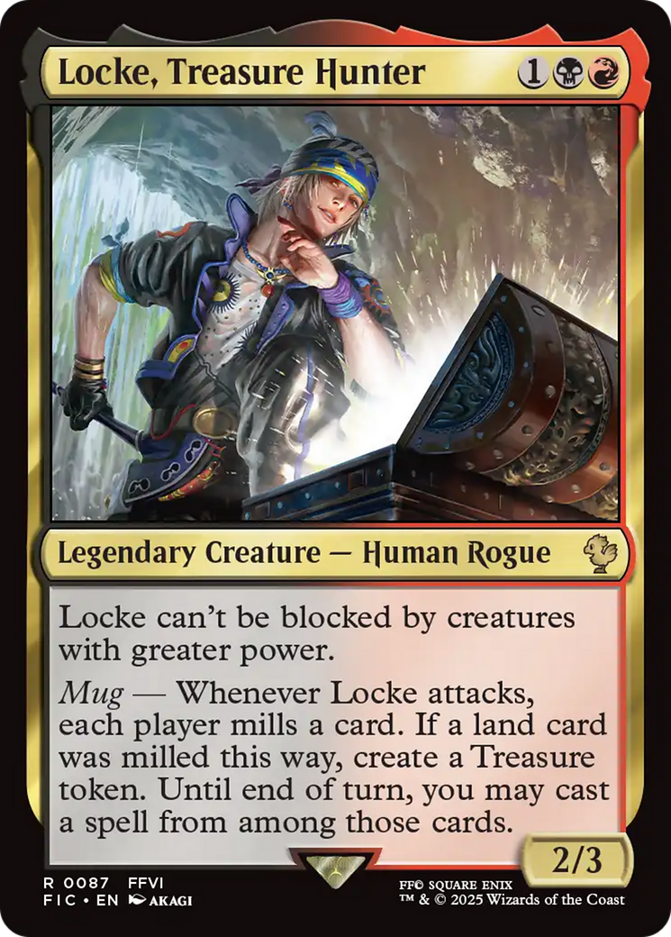 Locke, Treasure Hunter [FINAL FANTASY Commander] | Good Games Morley