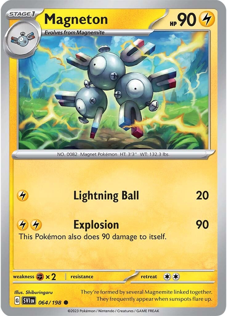 Magneton (064/198) [Scarlet & Violet: Base Set] | Good Games Morley