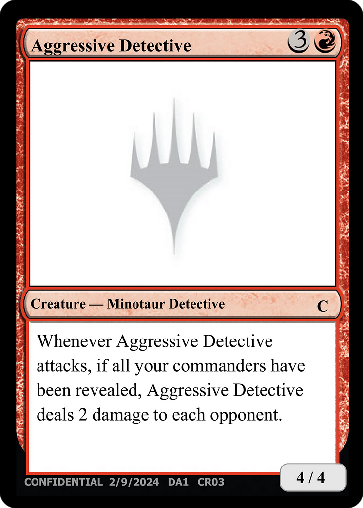 Aggressive Detective [Unknown Event] | Good Games Morley