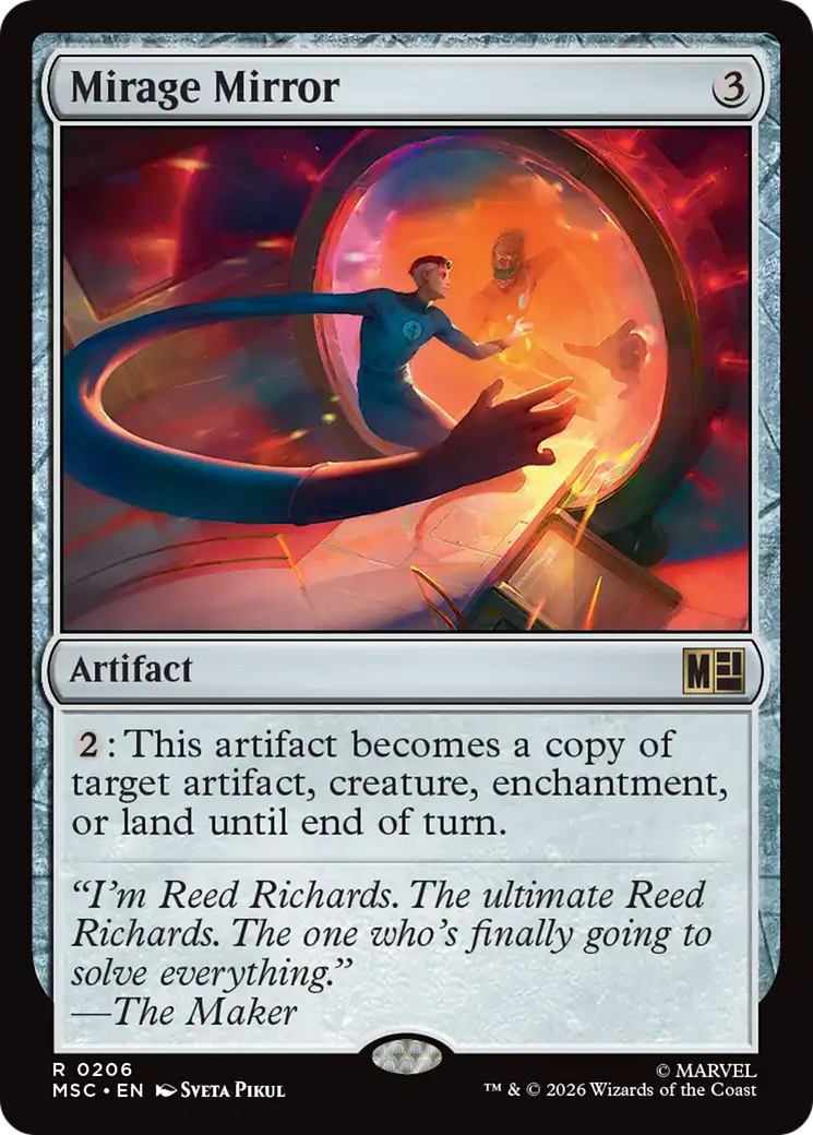 Mirage Mirror (Surge Foil) [Marvel Super Heroes Commander] | Good Games Morley