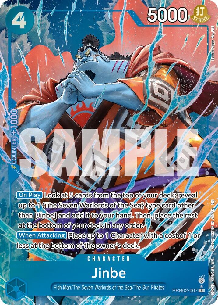 Jinbe PRB02-007 (Premium Booster -The Best- Vol. 2)  - Alternate Art Foil | Good Games Morley