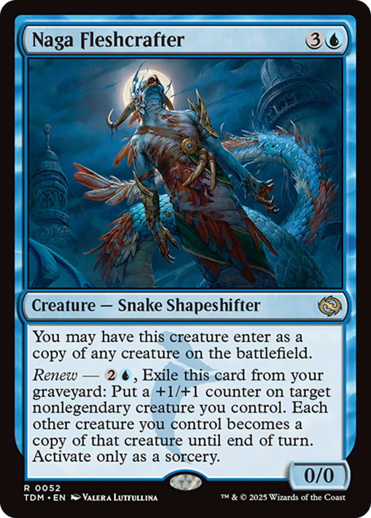 Naga Fleshcrafter [Tarkir: Dragonstorm] | Good Games Morley