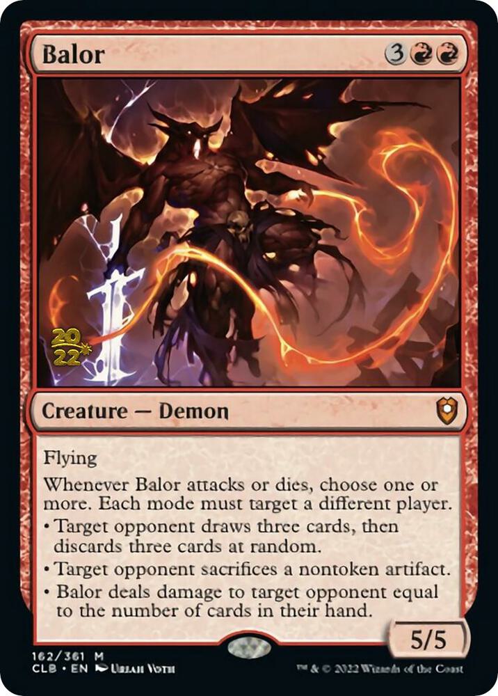 Balor 162s/108 (Prerelease Cards)  - Foil | Good Games Morley