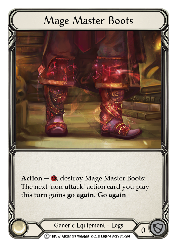 Mage Master Boots [1HP357] (History Pack 1) | Good Games Morley