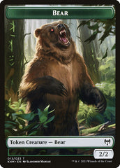 Treasure // Bear Double-Sided Token [Kaldheim Tokens] | Good Games Morley
