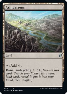 Ash Barrens 880 (Commander Legends: Battle for Baldur's Gate)  | Good Games Morley