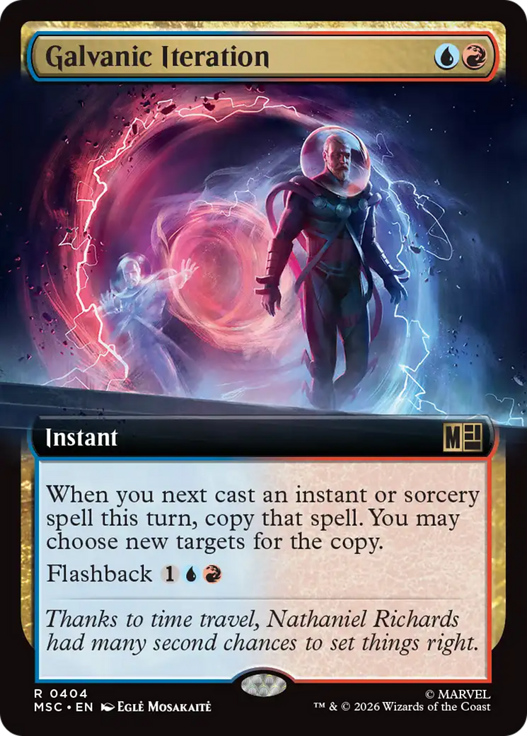 Galvanic Iteration (Extended Art) [Marvel Super Heroes Commander] | Good Games Morley