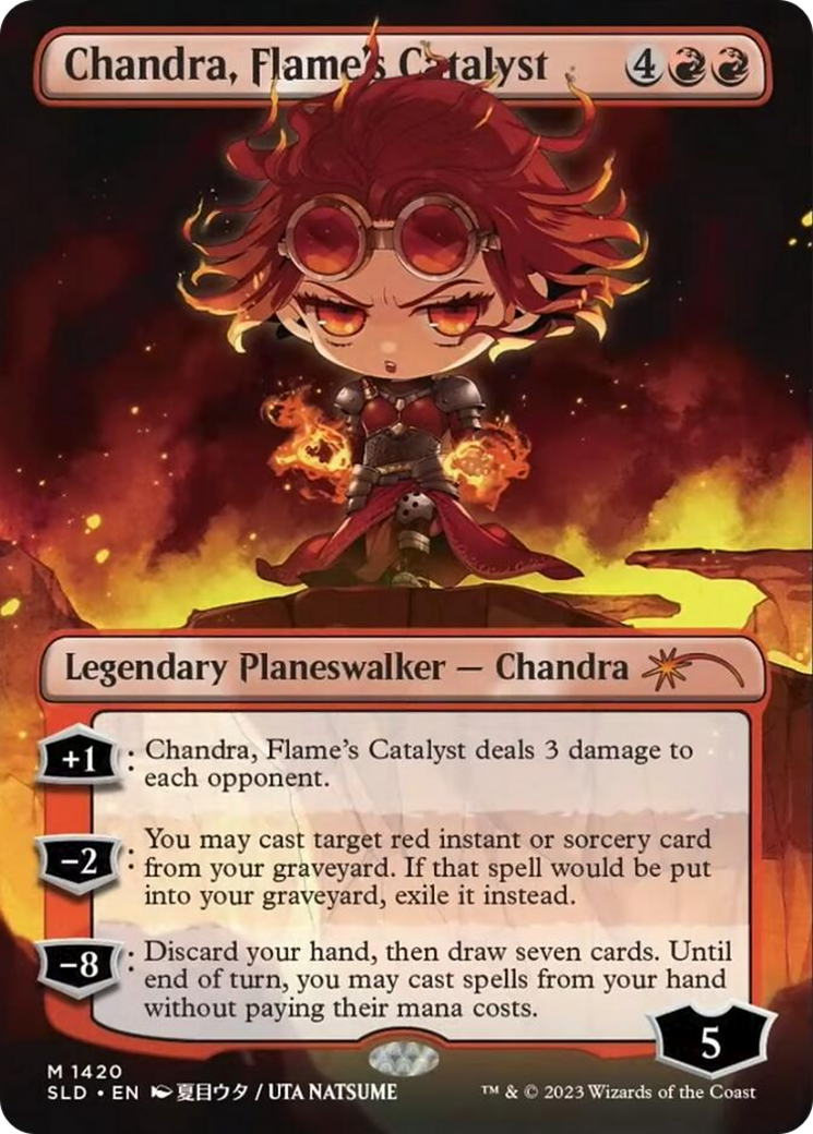 Chandra, Flame's Catalyst (Rainbow Foil) [Secret Lair Drop Series] | Good Games Morley