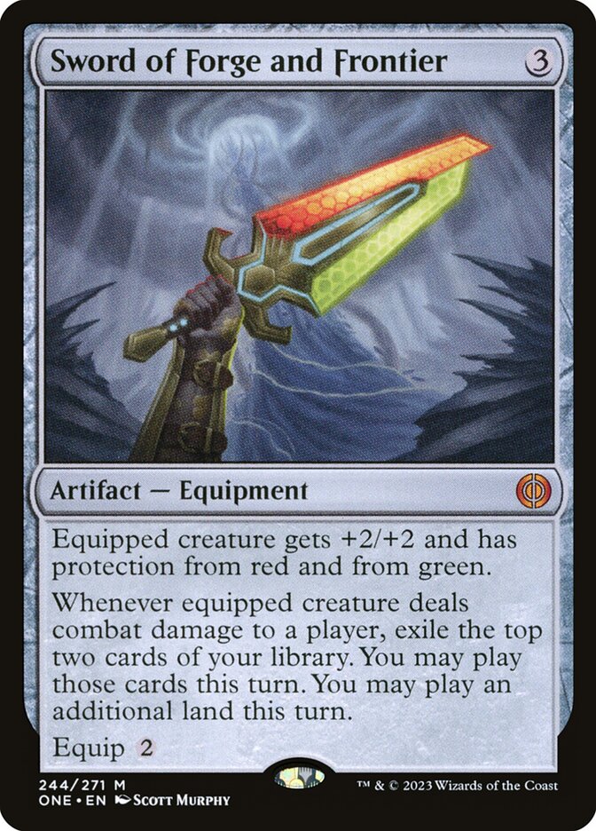 Sword of Forge and Frontier 244 (Phyrexia: All Will Be One)  | Good Games Morley