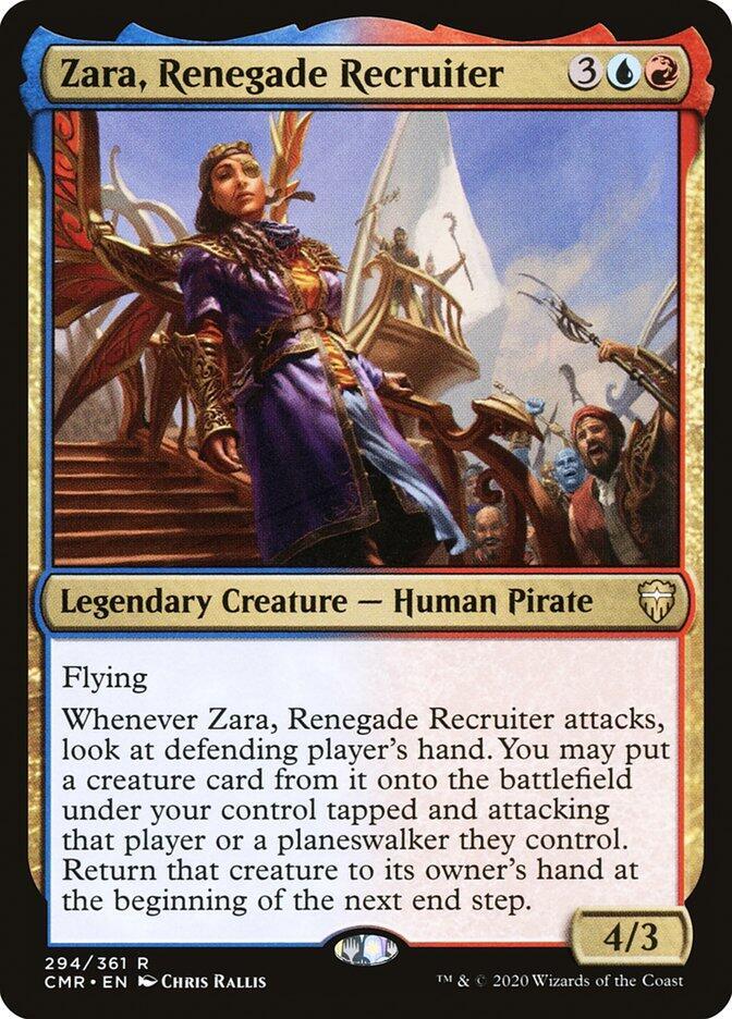 Zara, Renegade Recruiter 294 (Commander Legends)  | Good Games Morley