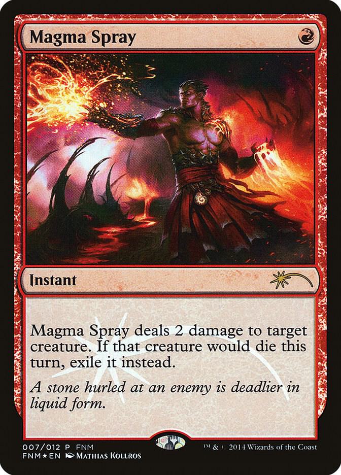 Magma Spray 7/12 (FNM Promos)  - Foil | Good Games Morley