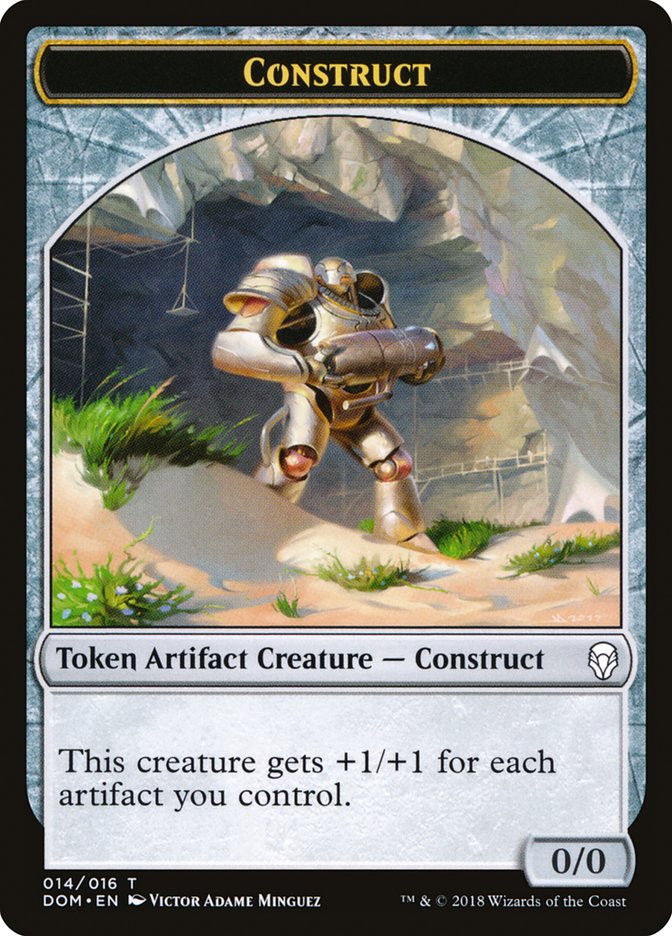 Construct Token [Dominaria Tokens] | Good Games Morley