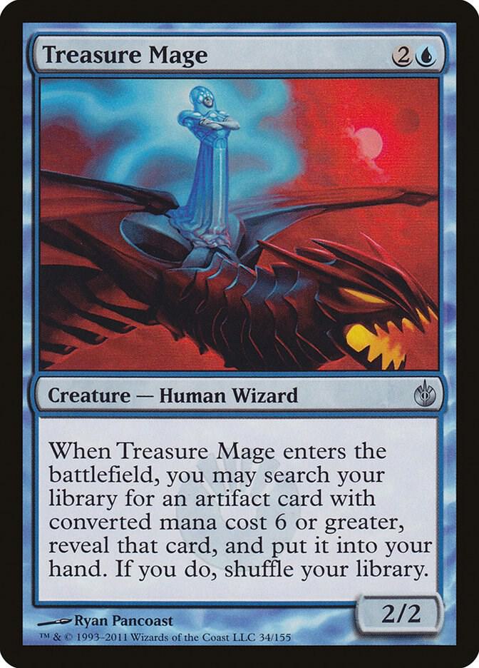 Treasure Mage 34/155 (Mirrodin Besieged)  | Good Games Morley