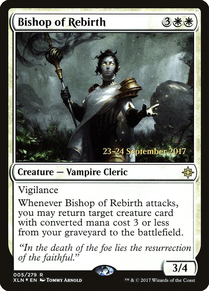 Bishop of Rebirth [Ixalan Prerelease Promos] | Good Games Morley