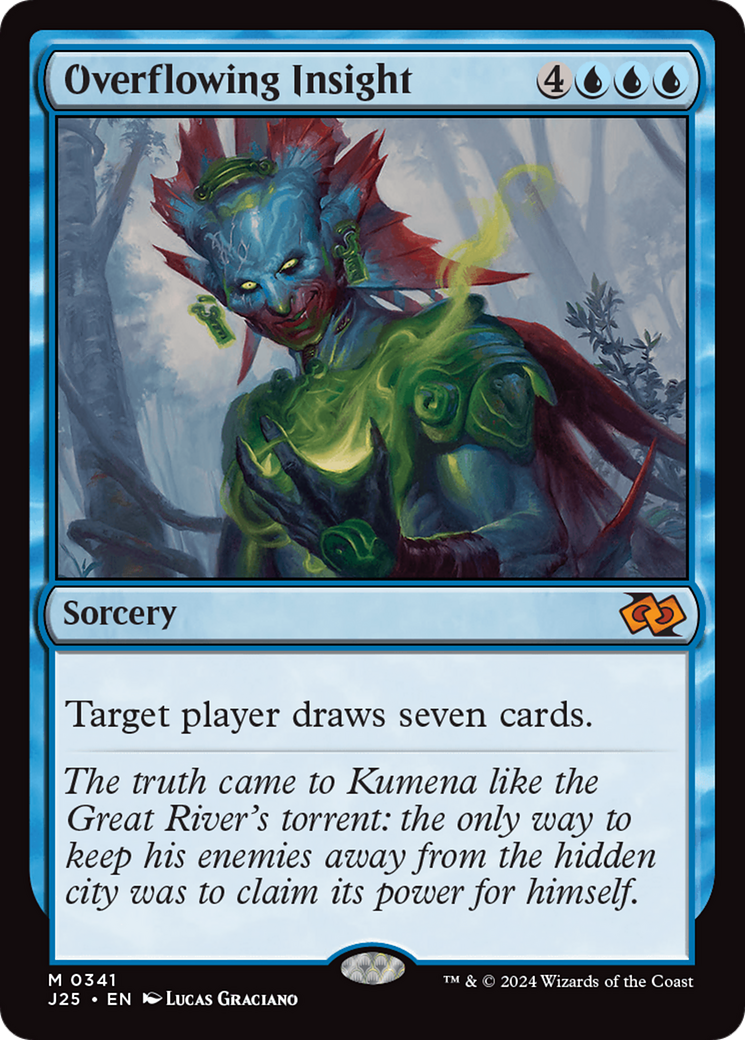 Overflowing Insight [Foundations Jumpstart] | Good Games Morley