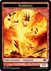 Elemental (008) // Squirrel (015) Double-Sided Token [Modern Horizons Tokens] | Good Games Morley