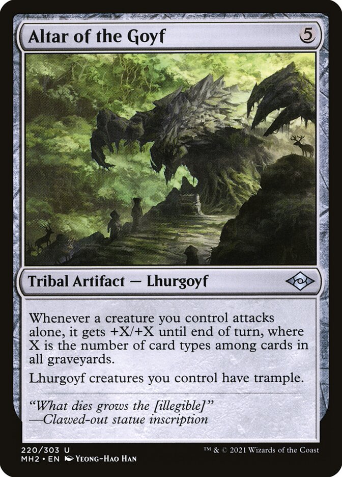 Altar of the Goyf 220 (Modern Horizons 2)  | Good Games Morley