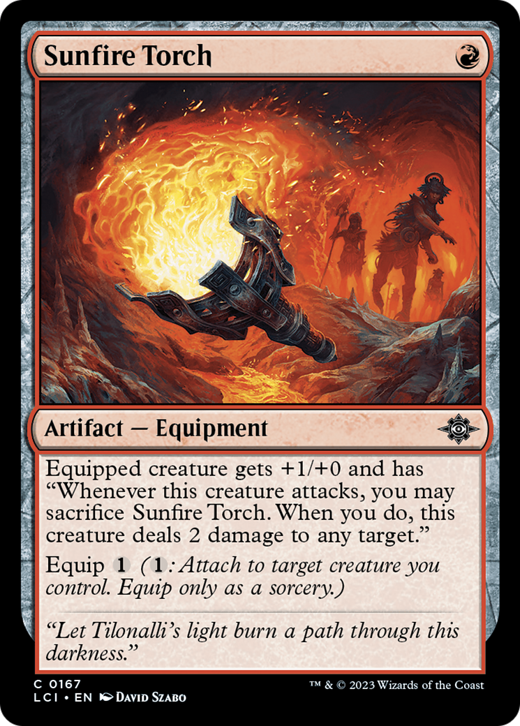 Sunfire Torch [The Lost Caverns of Ixalan] | Good Games Morley