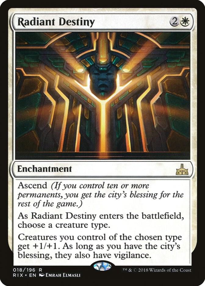 Radiant Destiny 18/196 (Rivals of Ixalan)  | Good Games Morley