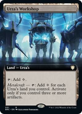 Urzas Workshop Extended Art 51 (Commander: The Brothers' War)  | Good Games Morley