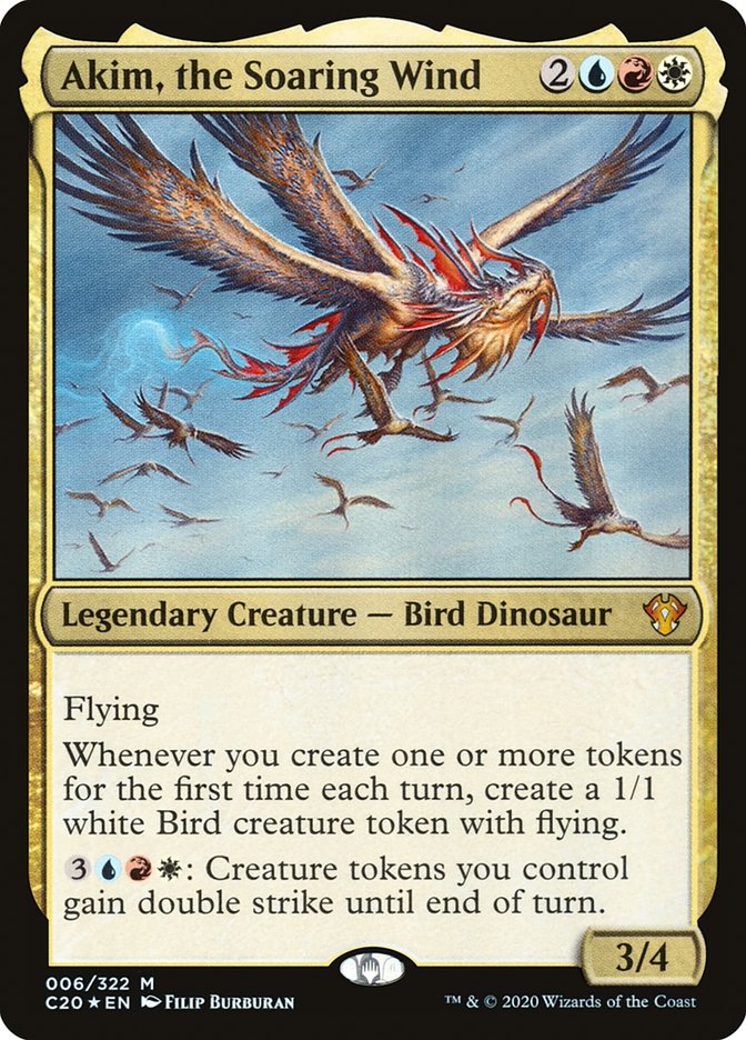 Akim the Soaring Wind 6 (Commander 2020)  - Foil | Good Games Morley