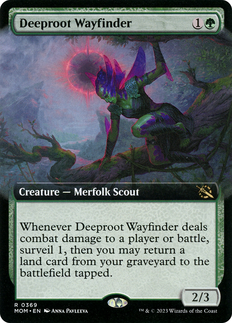 Deeproot Wayfinder (Extended Art) [March of the Machine] | Good Games Morley