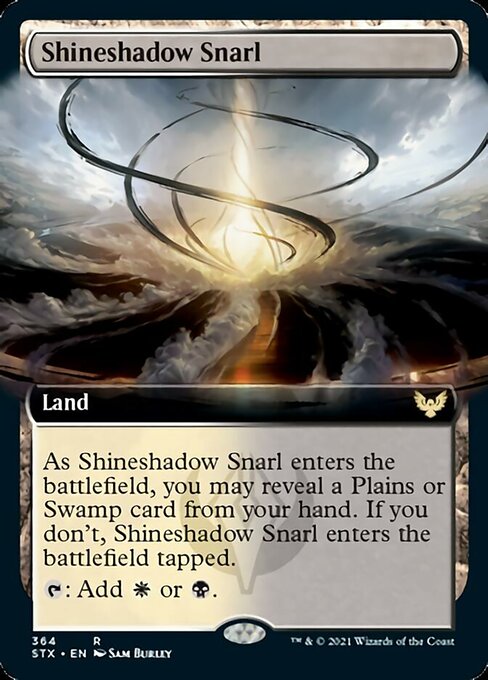 Shineshadow Snarl (Extended Art) [Strixhaven: School of Mages] | Good Games Morley