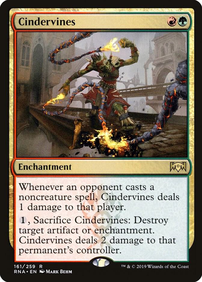 Cindervines 161/259 (Ravnica Allegiance)  | Good Games Morley