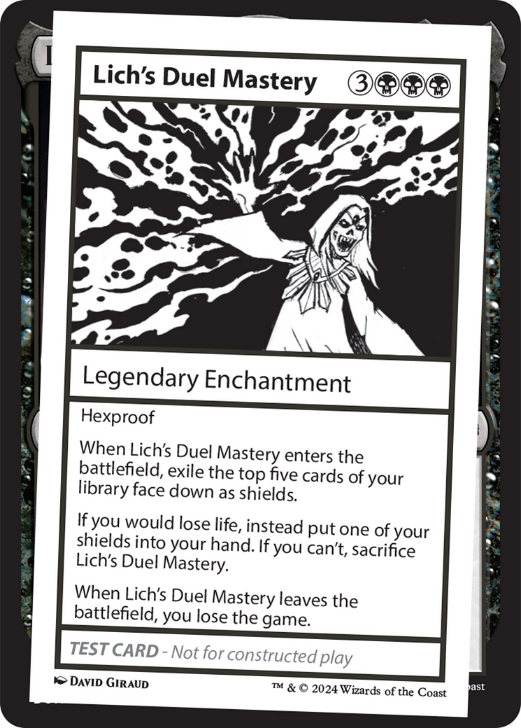 Lich's Duel Mastery [Mystery Booster 2 Playtest Cards] | Good Games Morley