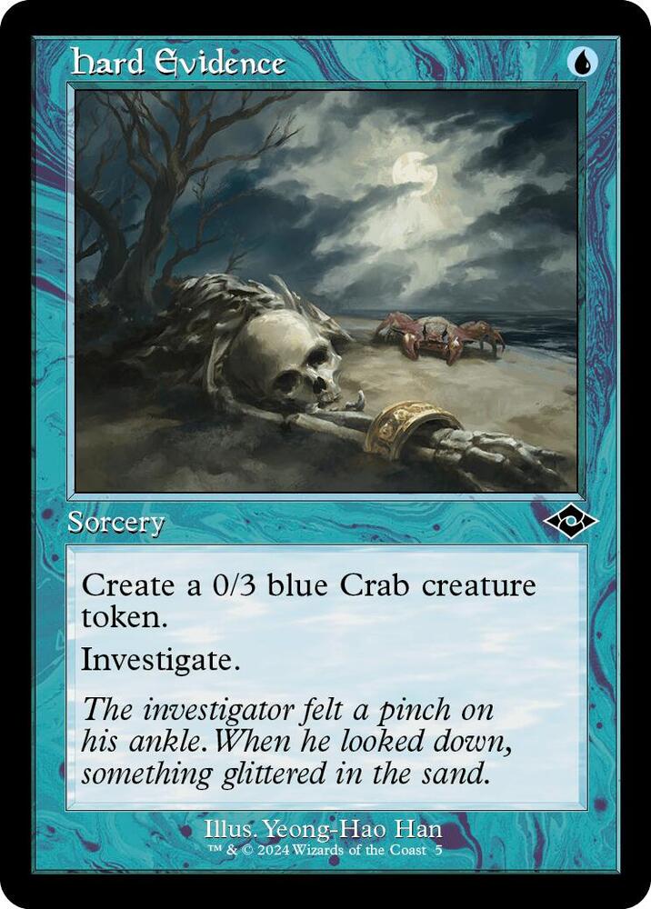 Hard Evidence Retro Frame 5 (Modern Horizons 2)  - Foil | Good Games Morley