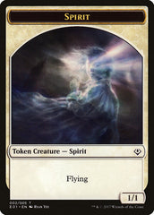 Spirit // Soldier Double-Sided Token [Archenemy: Nicol Bolas Tokens] | Good Games Morley