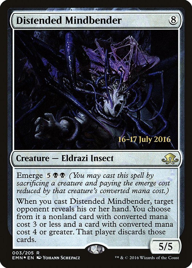 Distended Mindbender [Eldritch Moon Prerelease Promos] | Good Games Morley