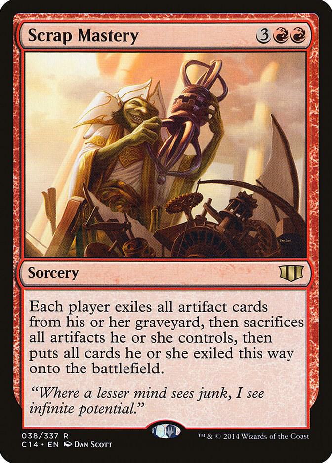 Scrap Mastery 38/337 (Commander 2014)  | Good Games Morley