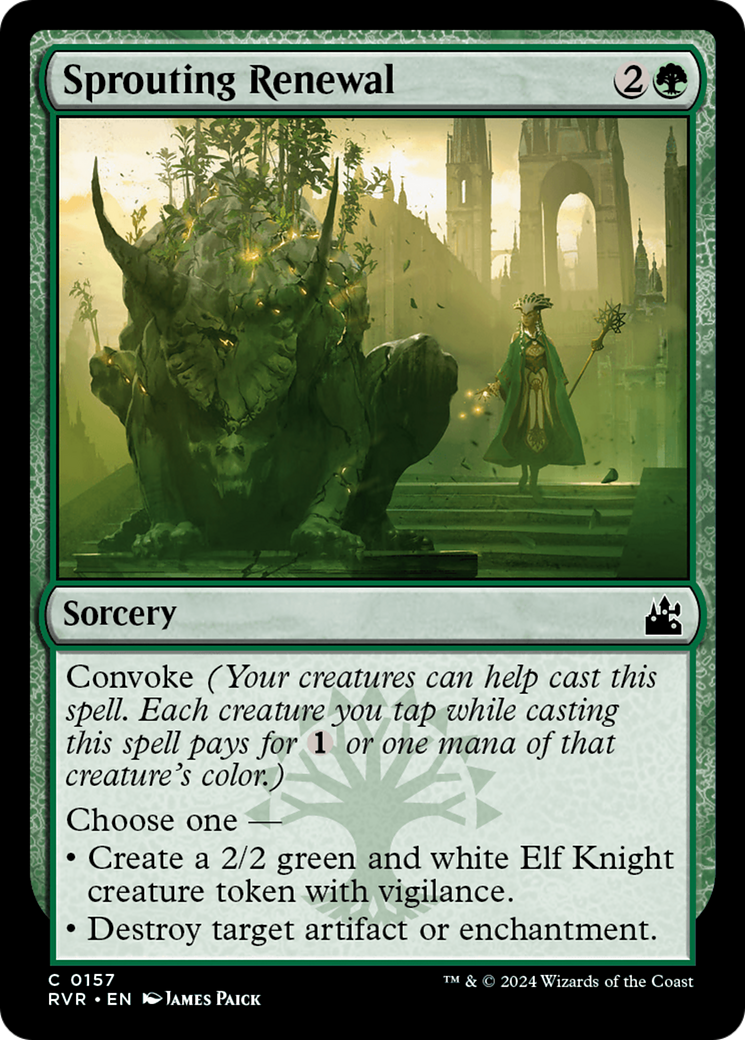 Sprouting Renewal [Ravnica Remastered] | Good Games Morley