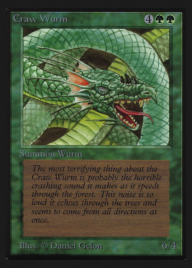 Craw Wurm [International Collectors' Edition] | Good Games Morley
