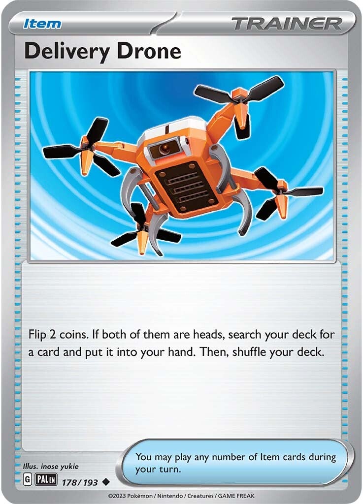Delivery Drone (178/193) [Scarlet & Violet: Paldea Evolved] | Good Games Morley